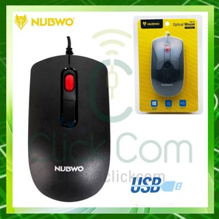 Mouse Nubwo NM-152 Optical USB สายยาว 1.5 m