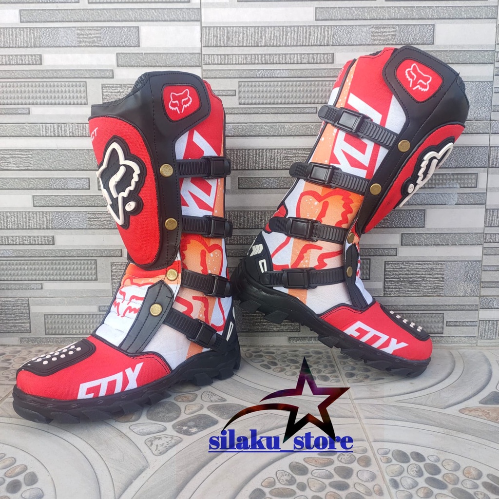 รองเท้าเทรล MOTOCROSS RACING ADVENTURE TRAIL BOOTS