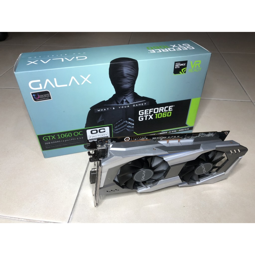 GALAX GeForce® GTX 1060 OC 3GB