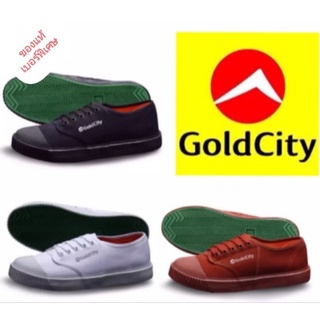 รองเท้านักเรียนผ้าใบโกลด์​ซิตี้ Gold​ city​ เบอร์ใหญ่46-50