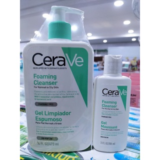 ceraVe เซราวี โฟมมิ่ง คลีนเซอร์ เจล #มี2ขนาด