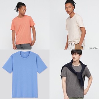 MADday - UNIQLO 💯 (MEN) เสื้อยืด คอกลม SUPIMA COTTON Crew Neck T-Shirt