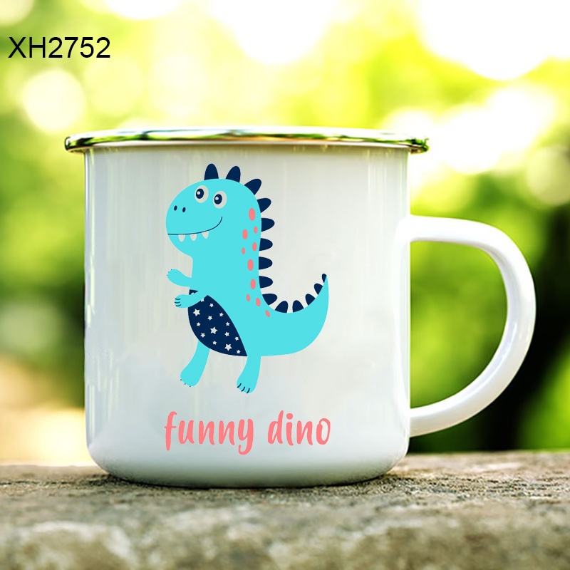 แก้วใส่เครื่องดื่ม ลายการ์ตูนไดโนเสาร์น่ารัก สําหรับเด็กผู้ชาย และเด็กผู้หญิง - รูปที่ 6