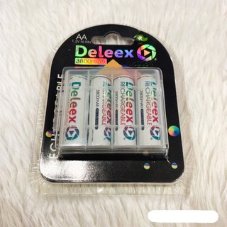 ถ่านชาร์จ AA Deleex 3800 mAh พร้อมส่ง ราคาถูก