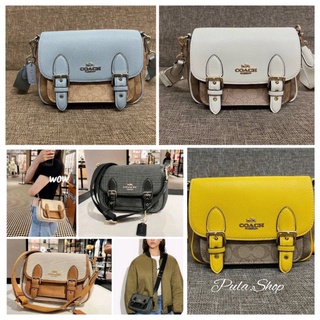 งานแท้❤️ กระเป๋าสะพาย Lucy Crossbody ca622, c6781 (001/005)