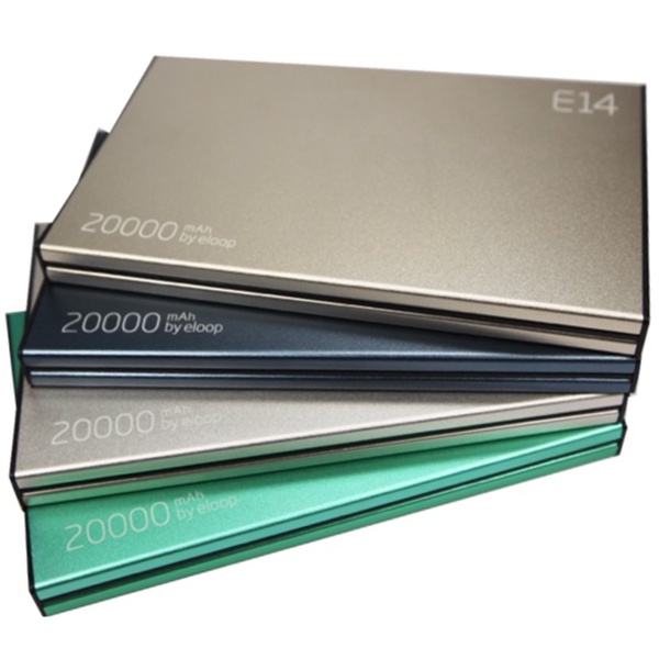 E14 Power Bank แบตสำรอง ความจุ 20000mAh พร้อมสายชาร์จ พาวเวอร์แบงค์ แบตเตอรี่สํารอง