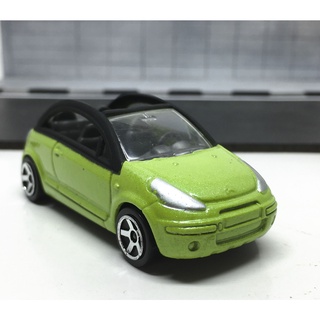 Majorette Citroen C3 Pluriel - Metallic Green Color /Wheels 5CS /scale 1/58 (3 inches) no Package