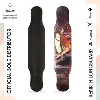 Rebirth Longboard Triangle Serie (Autumn) / ลองบอร์ดรีเบิร์ทรุ่น Triangle Serie ลองบอร์ด สเก็ตบอร์ด ครบชุด พร้อมส่ง