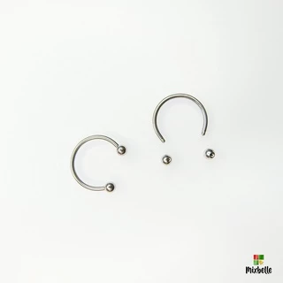 จิวหู จมูก สแตนเลส 316L เครื่องประดับแฟชั่น สำหรับผิวแพ้ง่าย [รหัส M12]