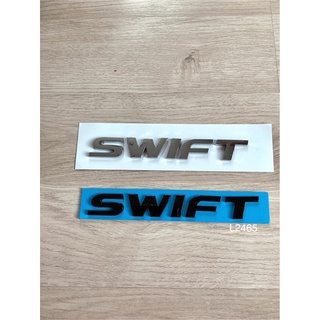 โลโก้SWIFT ขนาด 16.5x2.3 cm. ราคาต่อชิ้น Suzuki