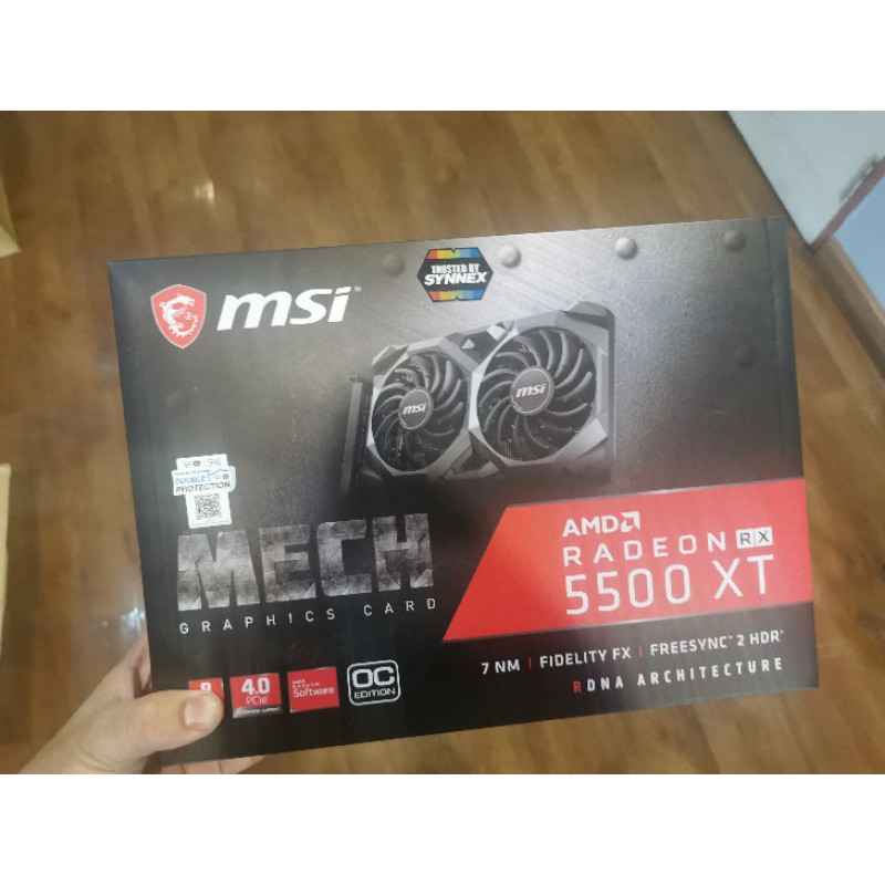 MSI RX5500XT 8G. VGA