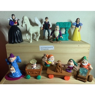 Mcdonalds Snow White และคนแคราะทั้ง 7 ครบชุด 8 ชิ้น