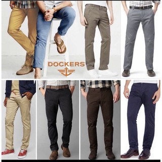 กางเกงขายาวด็อกเกอร์ DOCKERS Slim Fit SMART 360 FLEX