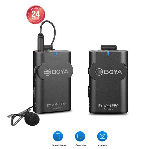 BOYA BYA-BY-WM4PRO K1 Dual-Channel Digital Wireless Microphone