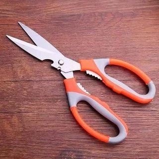 กรรไกรทำอาหาร ทำครัว อเนกประสงค์ สแตนเลส 3in1 #C-0036