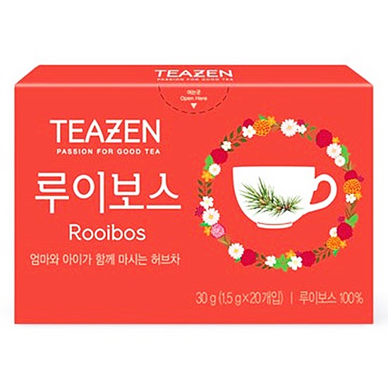 Rooibos Tea ชาเกาหลี Teazen ชาแดงเกาหลี