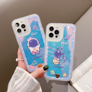 เคสโทรศัพท์มือถือลายนักบินอวกาศสําหรับ Iphone 12 Iphone 11pro Max XS XR