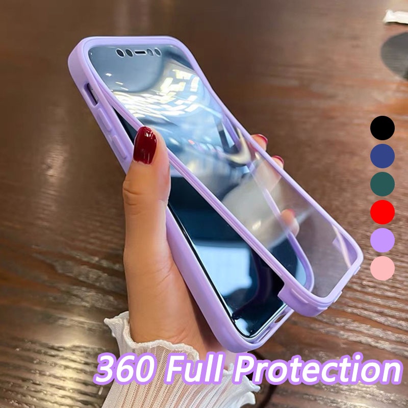 SAMSUNG สําหรับSamsung S25 FE S26 A37 A57 A07 A17 S24 Plus S24 Ultra A06 A16 A56 A36 A25 A35 A55 A15 S24 FE 5G Full Body Protector Cover 360 ด้านหน้า + ด้านหลังรวมทุกอย่างเคสโทรศัพท์
