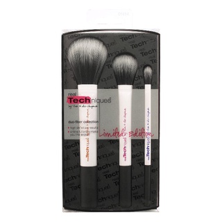 REAL TECHNIQUES :: Duo Fiber Collection ชุดแปรงขนสังเคราะห์ 3 ด้าม