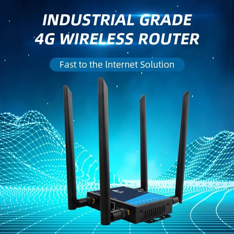 4G Wifi Router 300Mbps 4 เสา ถอด เปลี่ยน เสา ได้