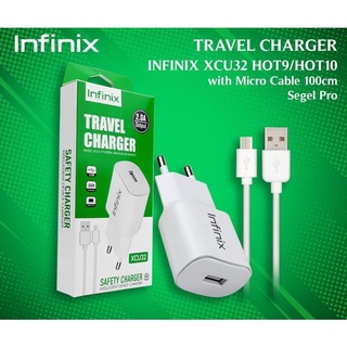 Maju ที่ชาร์จเดินทาง ของแท้ 99% MICRO USB สําหรับ INFINIX SMART 4 SMART 5 HOT 8 HOT 9 2.0A