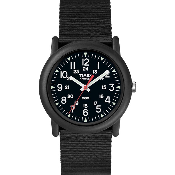 Timex นาฬิกาข้อมือ รุ่น Camper T18581 All Black