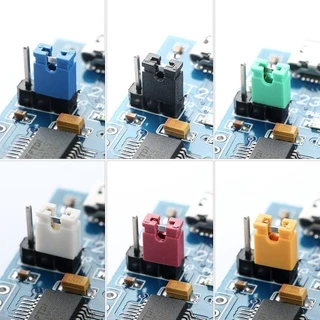 (2ชิ้น/ 5ชิ้น) ก้างปลา ตัวผู้ ตัวเมีย จั้มเปอร์ Pin Header Male Female 40 pins pitch 2.54mm single Row IDC connector 40p
