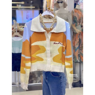 เสื้อครอปไหมพรม งานปัก