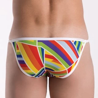 GROOVIN' กางเกงชั้นในชายทรง String Bikini (2 Prints)