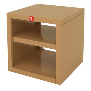 Shelf SHELF LUCKY WORLD SF-450x450-EG 45X45.5X45CM BROWN Multipurpose furniture Home &amp; Furniture ชั้นวางของ ชั้นวางของโล