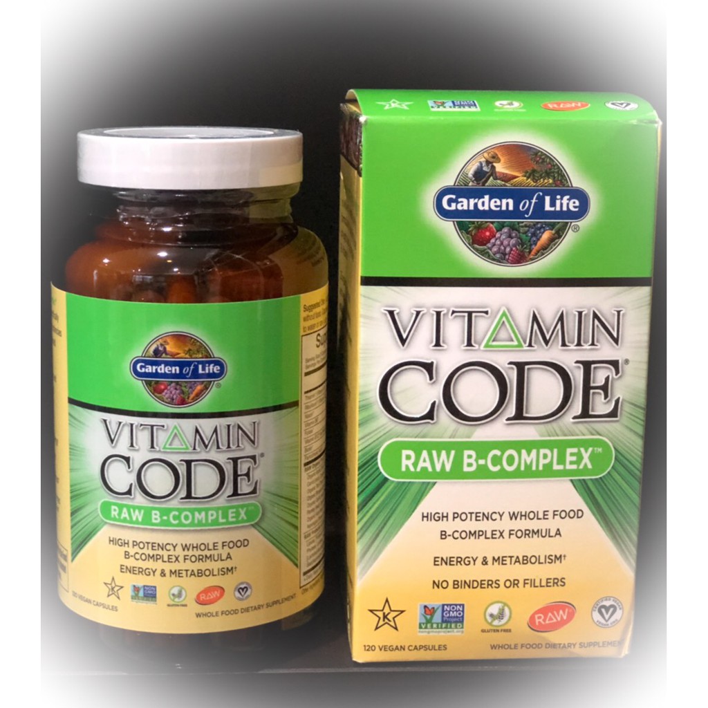 Garden Of Life Vitamin Code Raw B-Complex 120 Veg Caps | Shopee Thailand