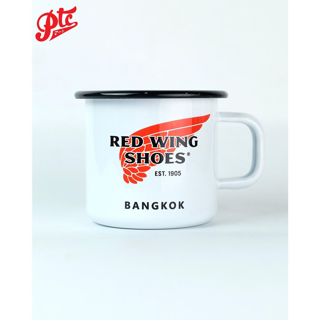 แก้วเคลือบอีนาเมล RED WING ENAMEL CUP BANGKOK