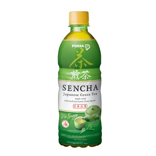 Sencha Japanese Green Tea 500 ml พอคคาเซนฉะ ชาเขียวปรุงสำเร็จ 500 มล.