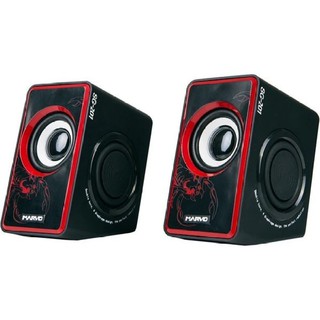 Marvo Speaker USB ลำโพงคอม รุ่น SG-201 (สีเเดง)