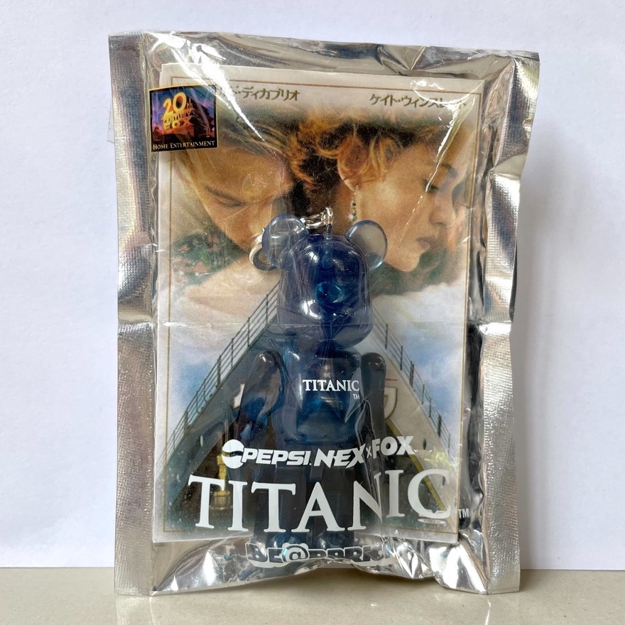 bearbrick Titanic พวงกุญแจแบร์บริค ไททานิค bearbrick พวงกุญแจ PEPSI NEX x FOX BE@RBRICK Medicom Toy 