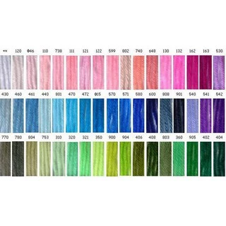 ไหมพรม Eagle (อีเกิ้ล) 4 Ply กลุ่มใหญ่ (เลื่อนรูป ดูชาร์ตสี วิธีระบุสีรูปสุดท้าย)