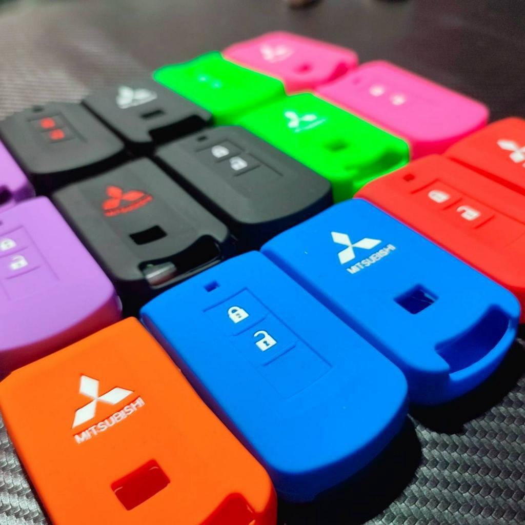ซิลิโคนรีโมท เคสรีโมท Mitzubishi รุ่นXpander/ Mirage / Pajero / Attrage / Triton (2ปุ่ม)X Force