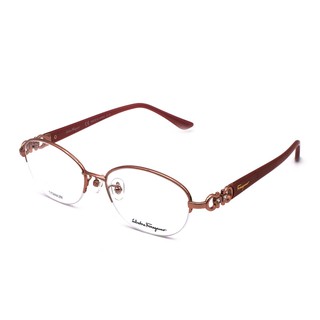 [แถมคูปอง 500 บ. +ส่งฟรี]  Salvatore FERRAGAMO - แว่นสายตาทรงรี รุ่น FSA1-2539RA