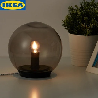 IKEA FADO ฟอดู โคมไฟตั้งโต๊ะ, ขาว17 ซม.หลอดไฟแยกจำหน่าย แนะนำให้ใช้หลอดไฟ LED E14 แก้วใส