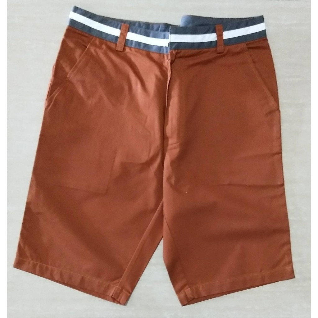 กางเกงSOgoodผ้าCOTTON100%-สีน้ำตาล