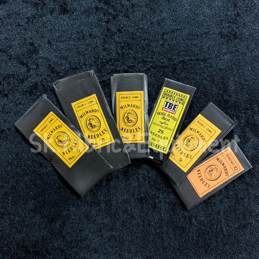 เข็มสอย เข็มเนา สำหรับเย็บ สอยผ้า