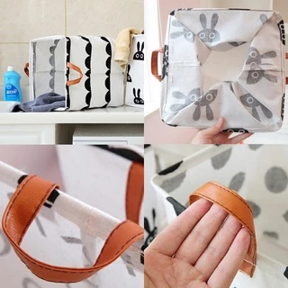 ❤️พร้อมส่ง❤️ กล่องใส่ของ ตะกร้าผ้า พับได้ ใส่ของอเนกประสงค์