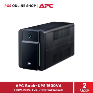 APC Back-UPS 1600VA/900W, 230V, AVR, Universal Sockets เครื่องสำรองไฟ