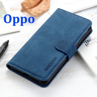 Oppo A38 A58 Reno 10 Pro+ 5G A78 A98 Reno 8T A96 A76 5G Reno 8Z 7Z A95 A74 เคสโทรศัพท์หนัง PU ฝาพับ พร้อมช่องใส่บัตร สไตล์เรโทร สําหรับ