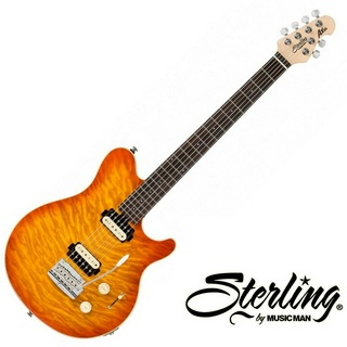 Sterling By Music Man® AX30D กีตาร์ไฟฟ้า 22 เฟรต ทรง Axis บอดี้ไม้เบสวู้ด + ฟรีกระเป๋ากีตาร์ **ประกันศูนย์ 1 ปี **