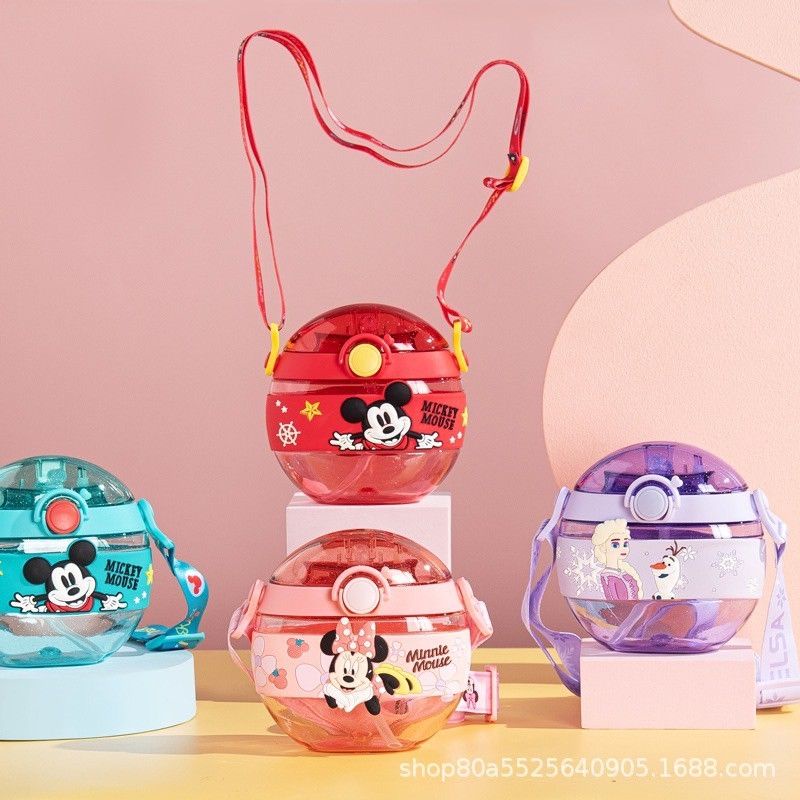 กระติกน้ำหลอดเด้ง ความจุ 420 ml.