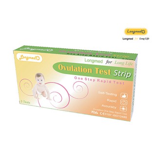 LONGMED ที่ตรวจไข่ตกแบบจุ่ม LH OVULATION TEST 5strip