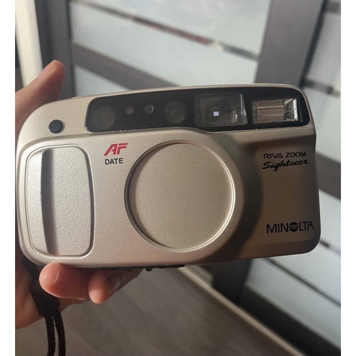 กล้องฟิล์มคอมแพค minolta riva zoom sightseer