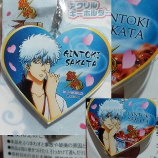 มีหลายแบบ พวงกุญแจ โมเดล เข็มกลัด JAPAN GINTAMA Mini Model Figure Pins Standy ANIME การ์ตูน กินทามะ กินโทกิ