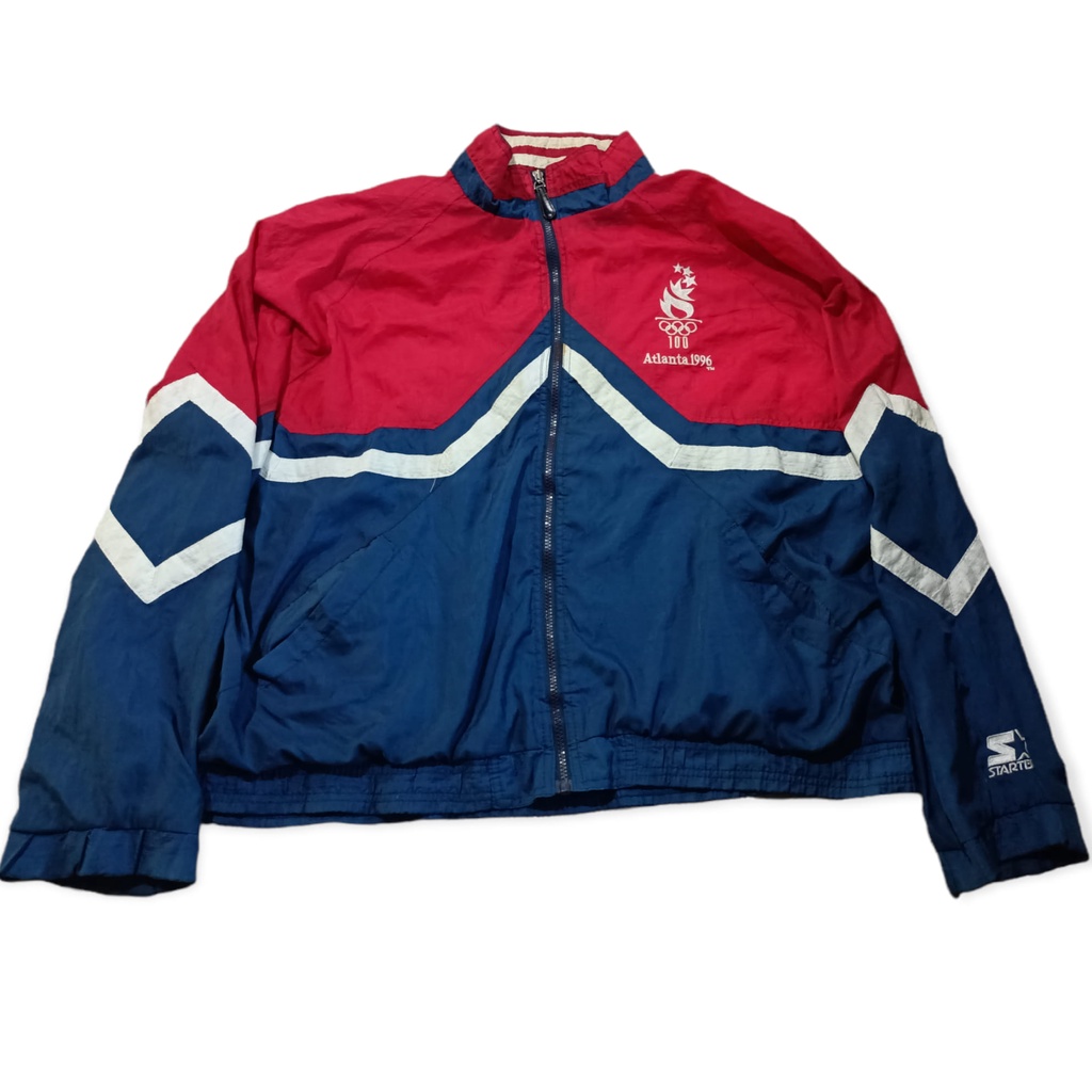 เสื้อแจ็คเก็ตผ้าร่ม โอลิมปิก USA Atlanta 1996 อก 56